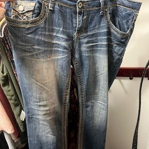 COPY - Thick stick blue jeans